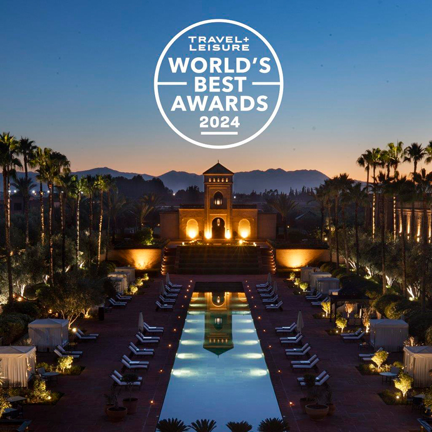 Selman Marrakech élu 5th Best Hotel in the World par Travel+Leisure