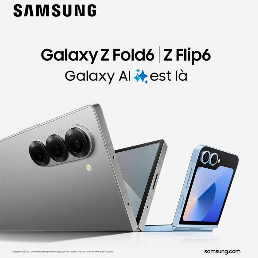 Samsung Galaxy Z Fold6 et Z Flip6 propulsés par Galaxy AI vers de nouveaux sommets