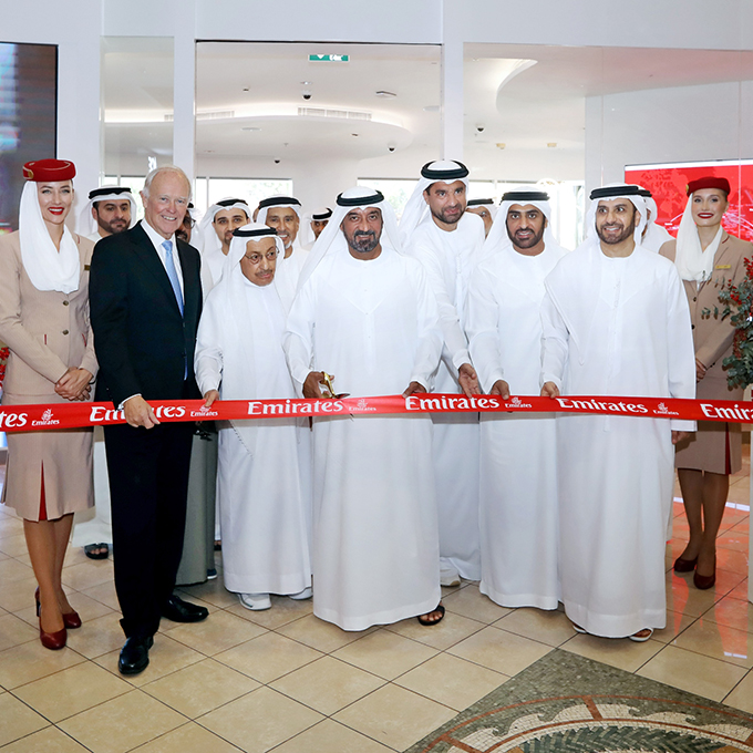 Lancement officiel du nouveau magasin « Emirates World »