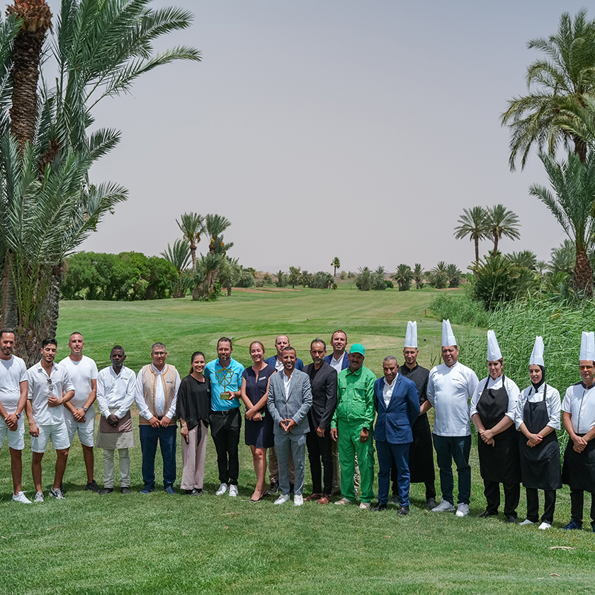 Palmeraie Rotana Resort Marrakech récompensé Meilleur Resort Golfique d'Afrique 2024