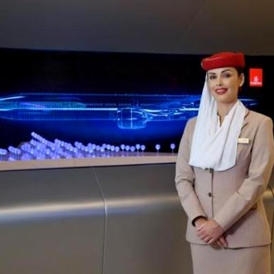 Le pavillon d’Emirates Airline prêt pour l’Expo 2020 Dubaï