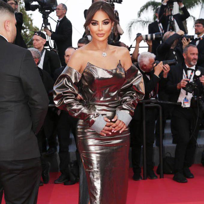 Ghita Lahmamssi fait sensation sur le tapis rouge du festival de cannes