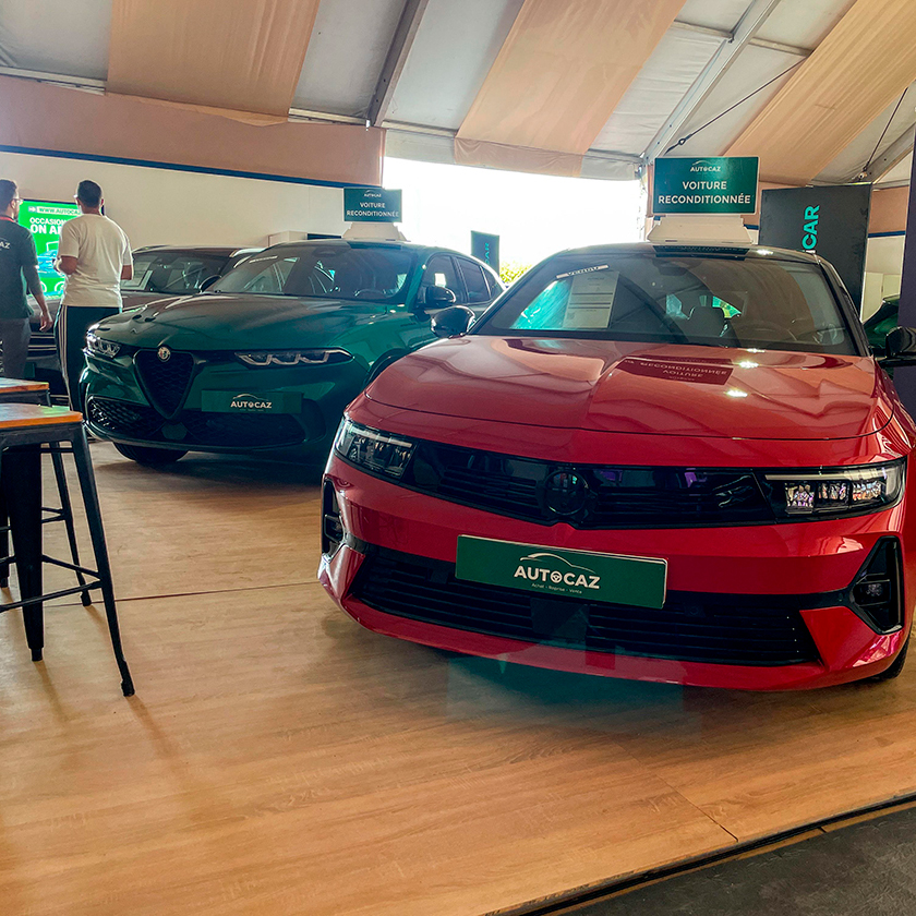 AUTOCAZ au salon "AUTO OCCASION" à Anfa Park du 10 au 15 octobre 2024