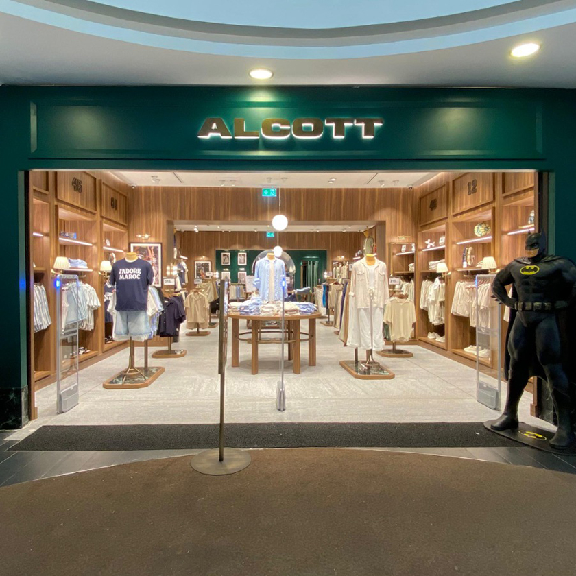 Alcott fait son entrée au Maroc avec l’ouverture d’un premier magasin au Morocco Mall
