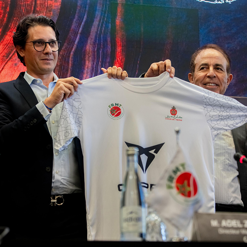 CUPRA Maroc et la Fédération Royale Marocaine de tennis s’associent pour 3 ans afin de propulser le padel a un niveau inédit au Maroc