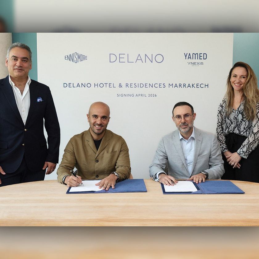 Ennismore annonce l’ouverture du premier Delano Hotel & Residences à Marrakech, en partenariat avec YAMED