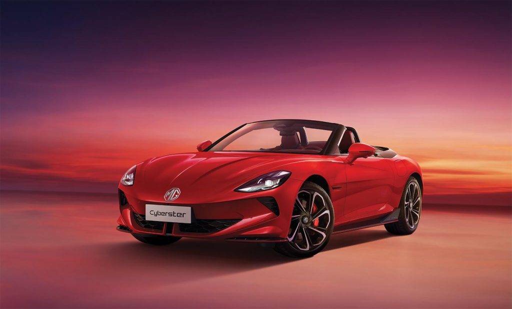MG Motor Maroc dévoile le MG Cyberster
