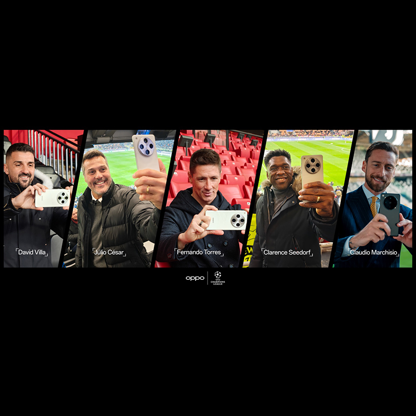 OPPO Find X8 Pro : Le smartphone officiel pour capturer les moments légendaires de la Ligue des champions de l'UEFA