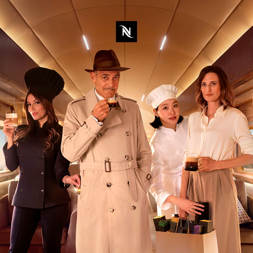 George Clooney devient le Détective George dans la nouvelle campagne de Nespresso