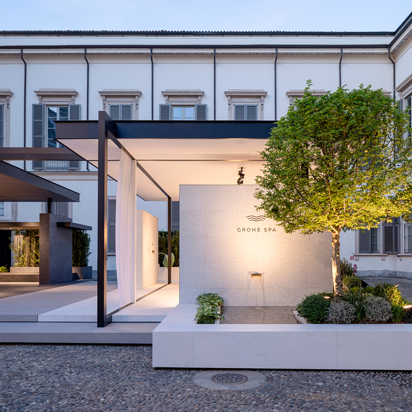 GROHE SPA crée l’évènement à la Milan Design Week 2024 avec son expérience immersive «les Aquatectures»