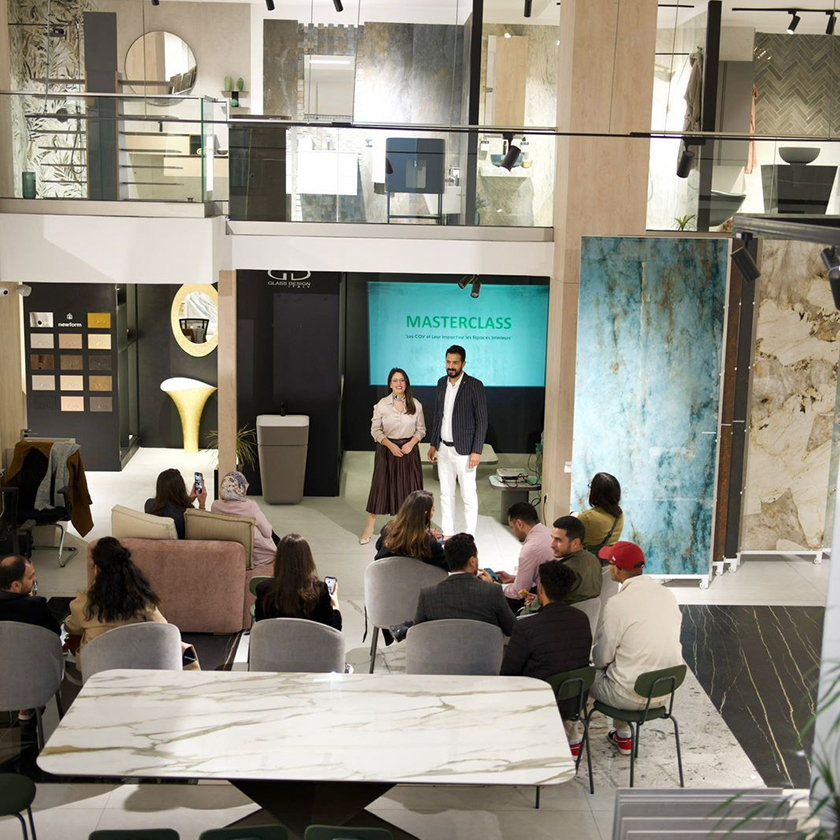 Ceramica Innovation Day – Une Collaboration Inspirante Entre Ceramica Italiana et Oumaima Otmani Interiors