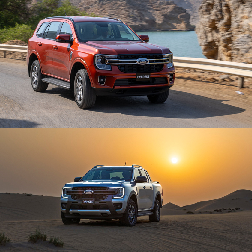 Voyager encore plus loin au Moyen-Orient et en Afrique du Nord : les conseils carburant de Ford Motor Company afin d’optimiser l’autonomie de votre Ranger ou de votre Everest