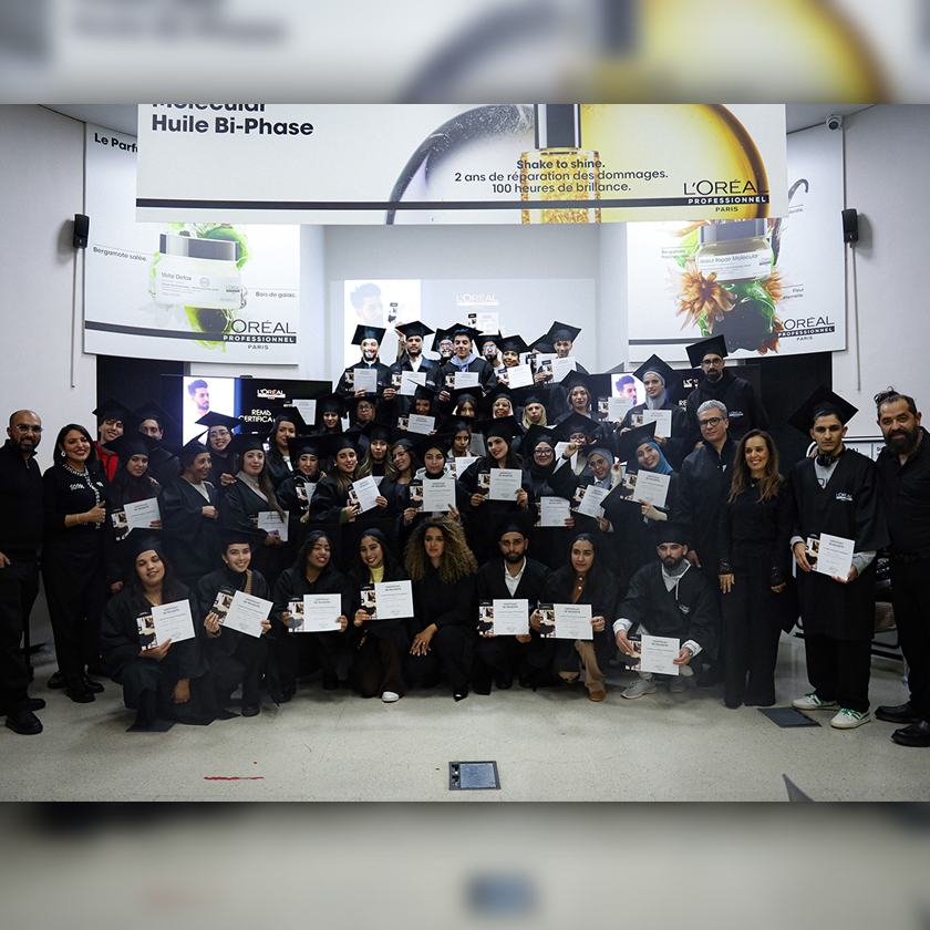 L'Oréal Maroc célèbre 65 nouveaux talents et réaffirme son engagement pour l'excellence et la valorisation du métier de coiffeur