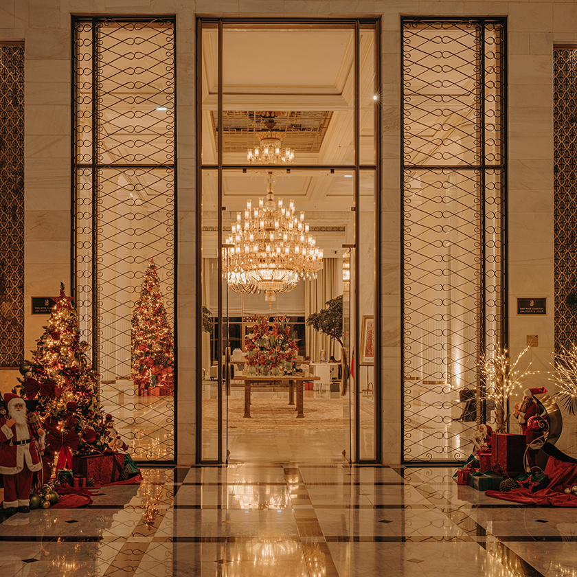 The Ritz-Carlton Rabat, Dar Es Salam se pare de l’esprit des fêtes de fin d’année avec luxe, héritage et émerveillement