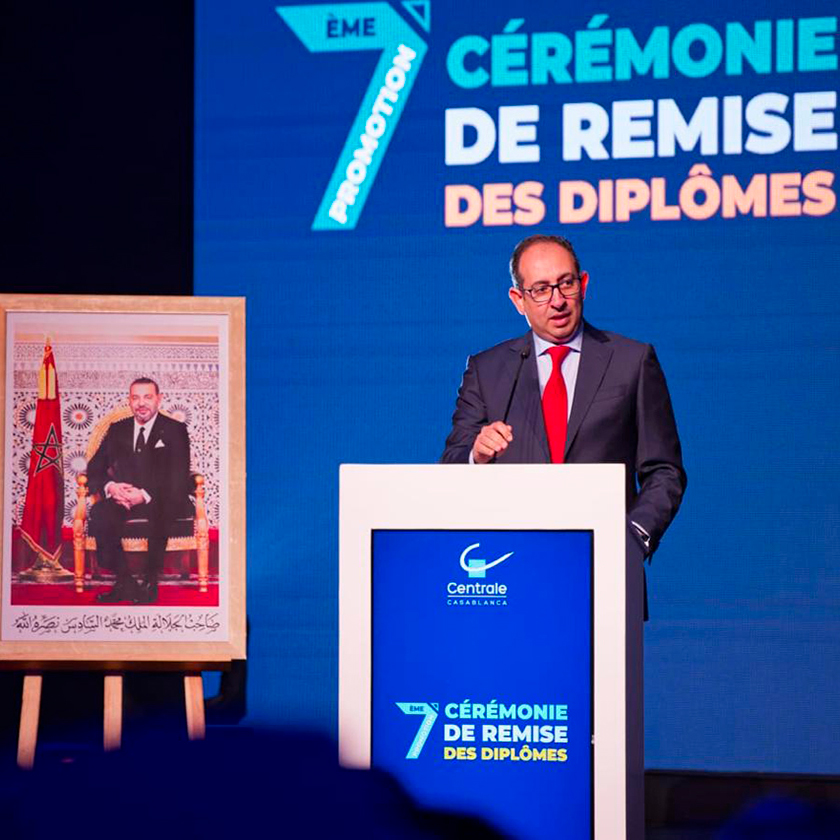 L’École Centrale Casablanca célèbre la réussite de la 7ᵉ promotion sous le signe de la diversité