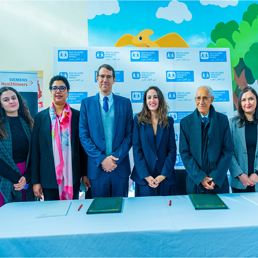 Siemens Healthineers s’engage aux côtés de SOS Villages d’Enfants Maroc pour la santé et le bien-être des enfants privés de soutien familial