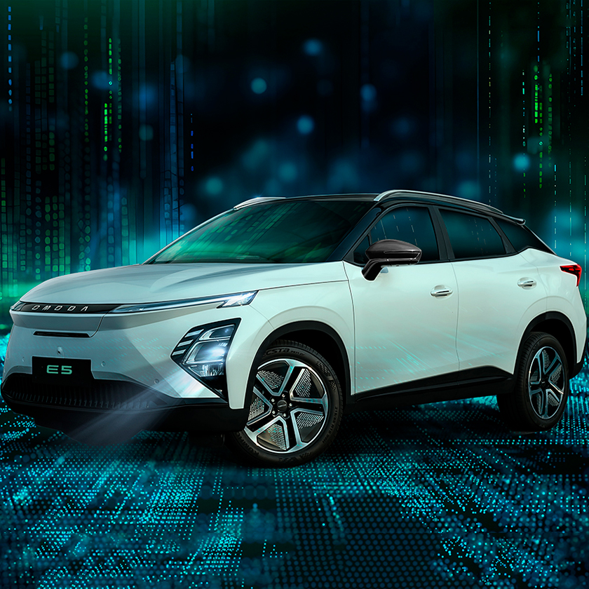 OMODA E5 tout électrique arrive au Maroc  drive e-future à Casablanca