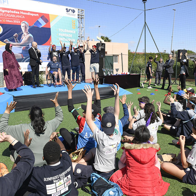 Un franc succès pour  la 2ème édition des Olympiades Handisport
