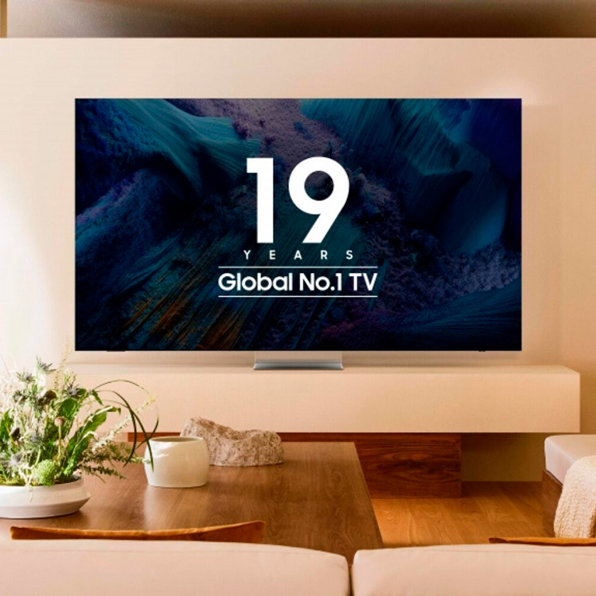 Samsung Electronics confirme sa position de leader du marché mondial des téléviseurs pour la 19e année consécutive