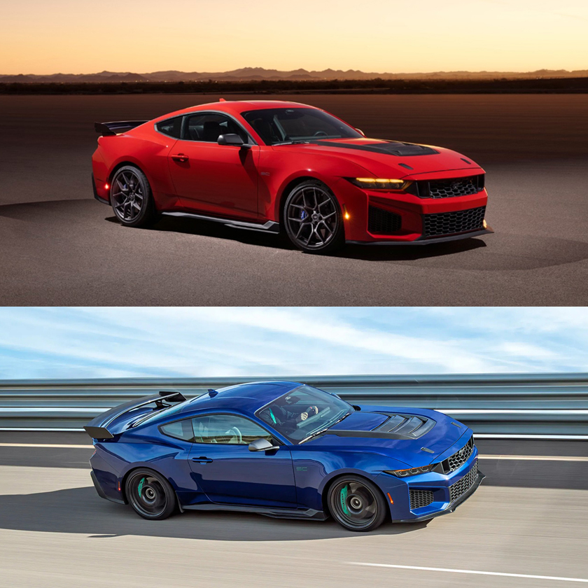 Excellence routière et ADN sportif : développée par Ford Racing, la Ford Mustang Dark Horse SC est la Mustang la plus avancée, plus puissante et performante jamais produite pour le circuit