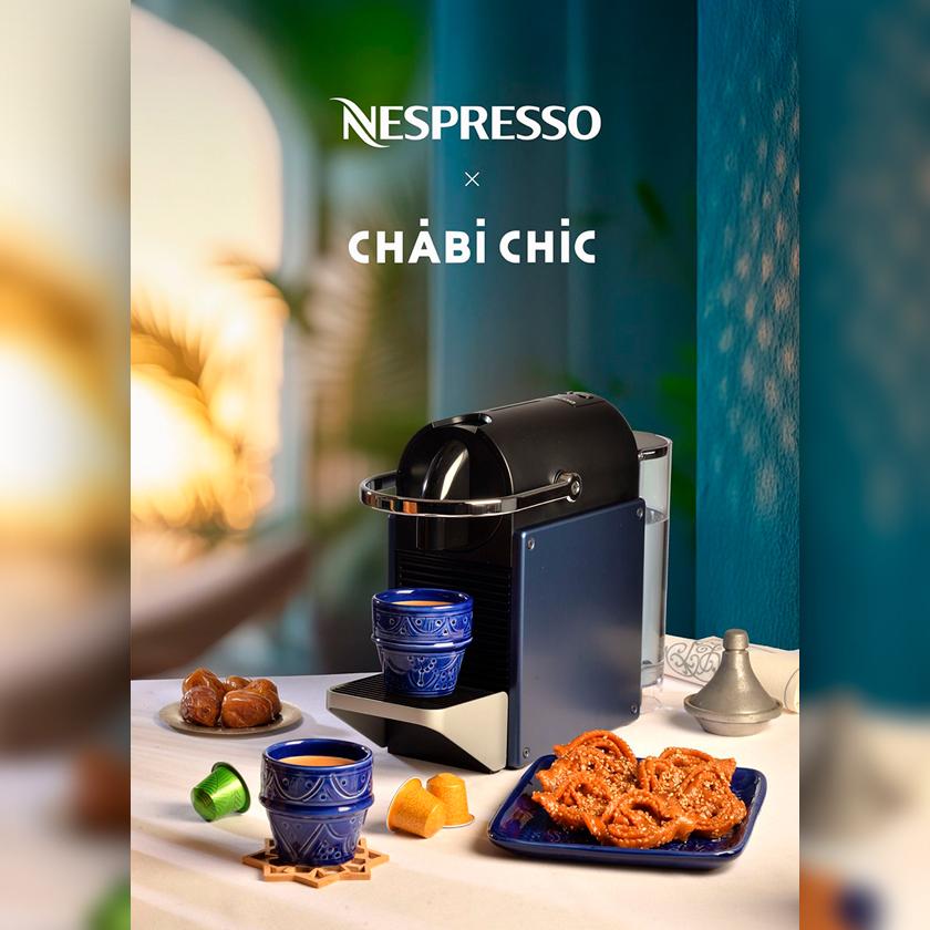 Ce Ramadan, Nespresso s'associe à Chabi Chic pour offrir des tasses artisanales aux saveurs marocaines