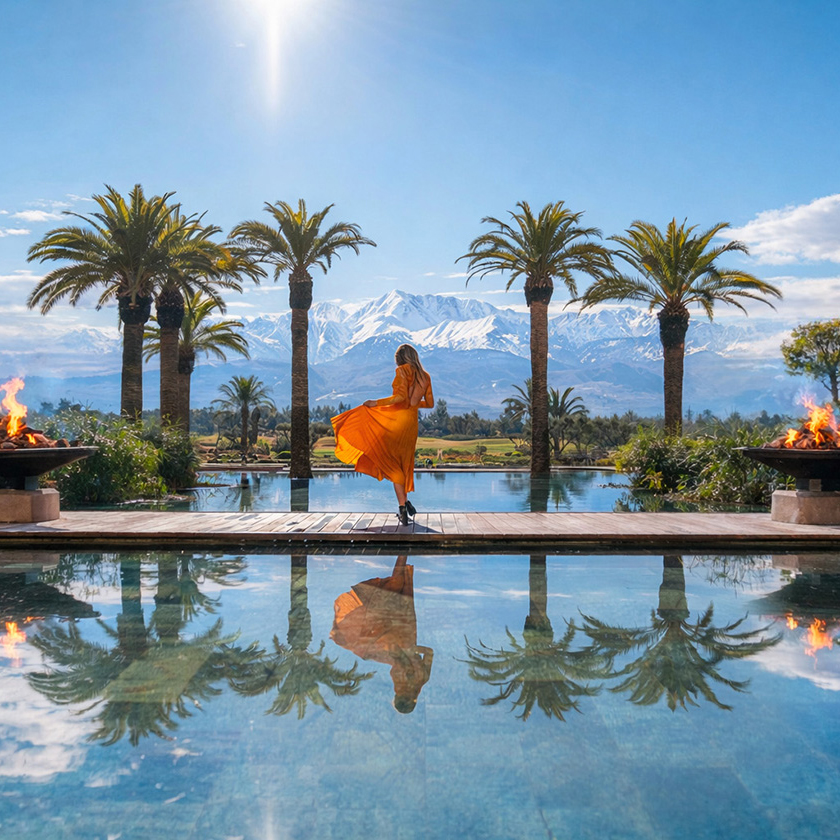 Les vacances d’hiver au Fairmont Royal Palm Marrakech