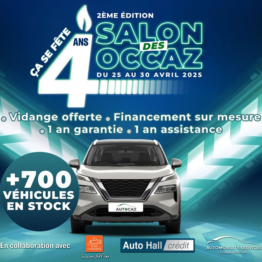 AUTOCAZ fête son 4ᵉ anniversaire avec la 2ᵉ édition du Salon des OCCAZ