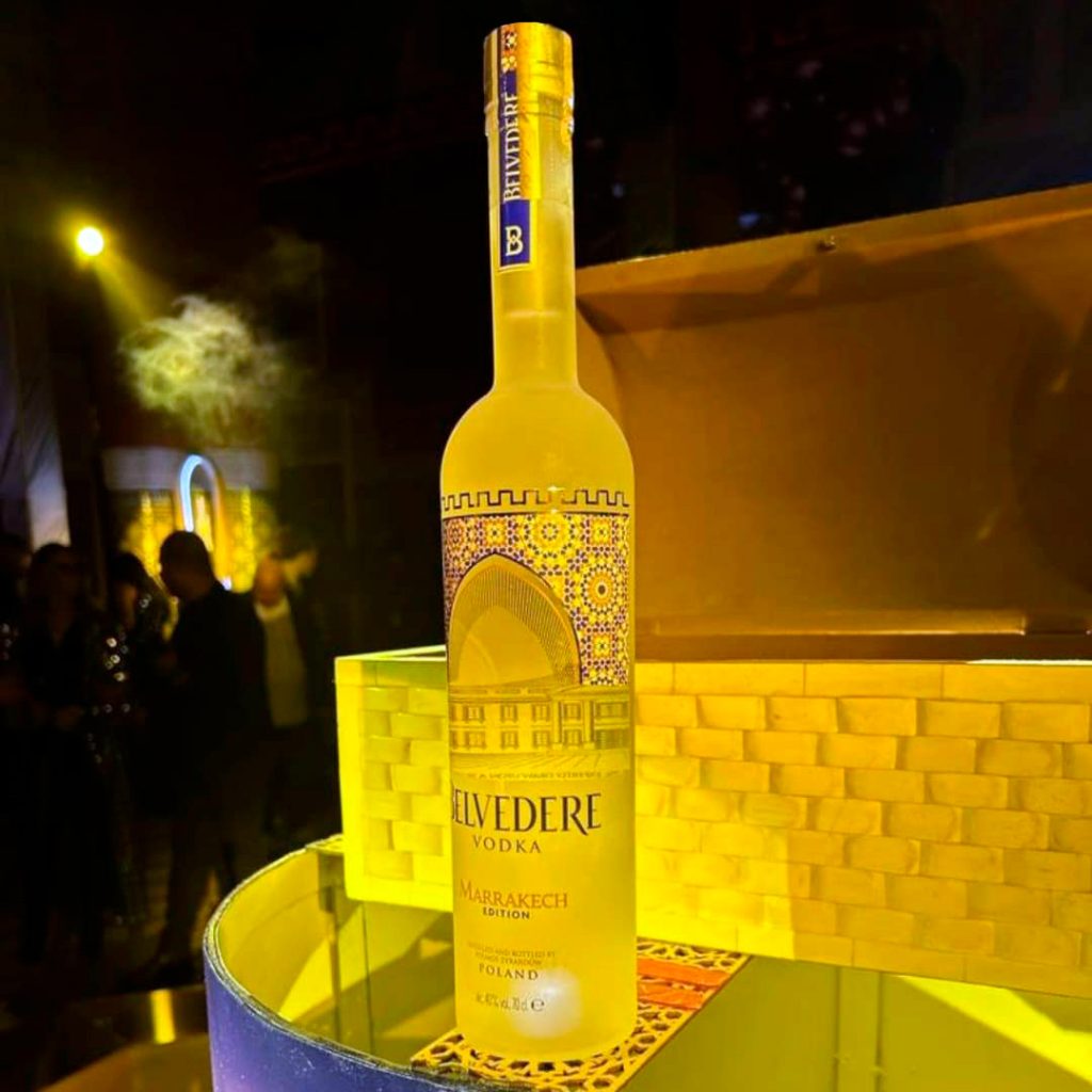 Événement "Reveal" : Belvedere Dévoile sa Bouteille en Édition Limitée Inspirée de Marrakech