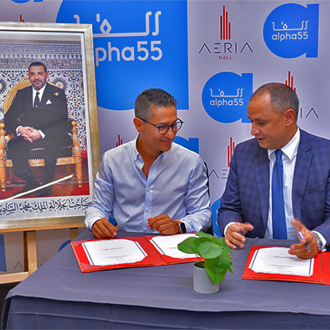 Alpha 55 poursuit son expansion à l’Aeria Mall de Casablanca