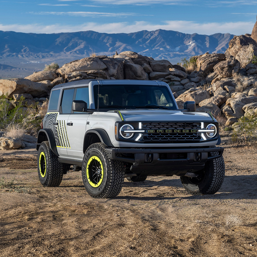 Ford dévoile le nouveau Bronco RTR : puissance, vitesse et esprit tout-terrain