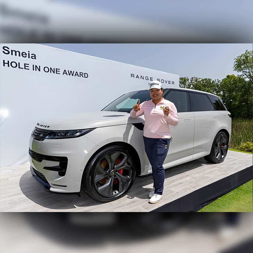Un moment historique à la Coupe Lalla Meryem : Aunchisa Utama signe le premier hole-in-one de l’histoire de la compétition et remporte un Range Rover Sport