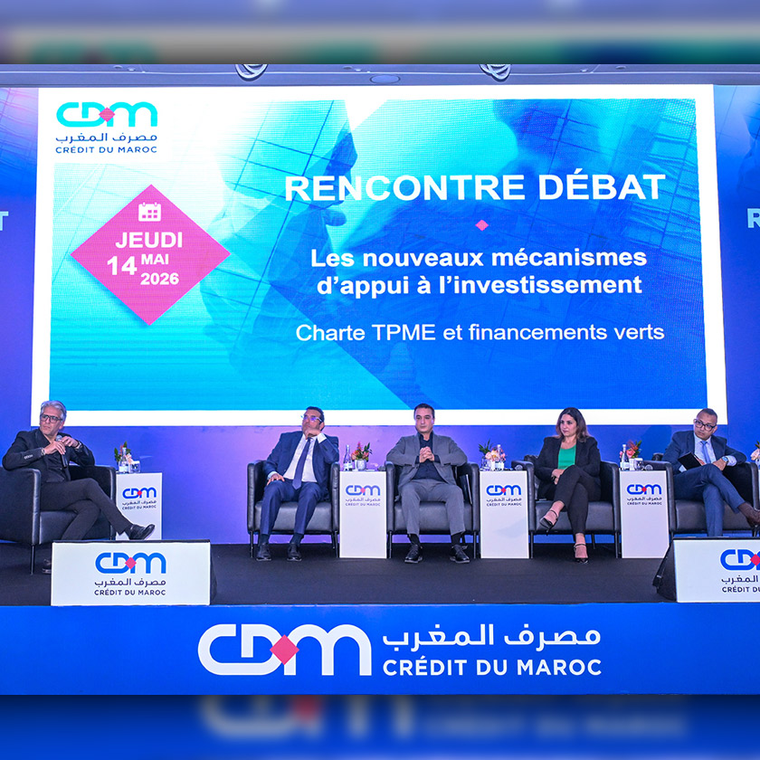 Crédit du Maroc poursuit son cycle des Rencontres de l’Investissement destiné aux entreprises